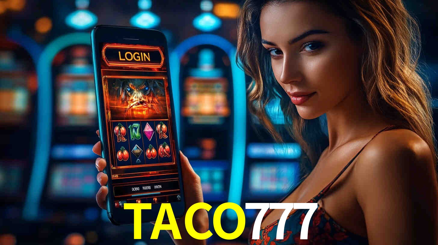 Interfaz de la app móvil TACO777 en un smartphone moderno
